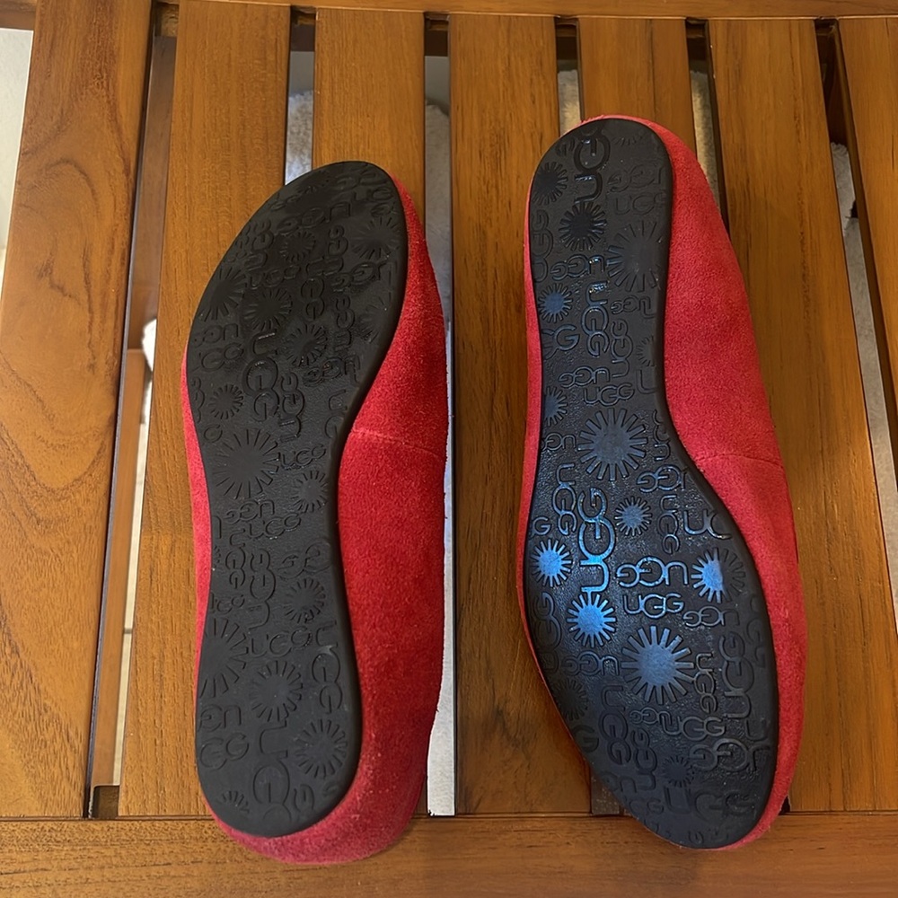 Ugg Alloway Ballet Flat Crimson - image 6